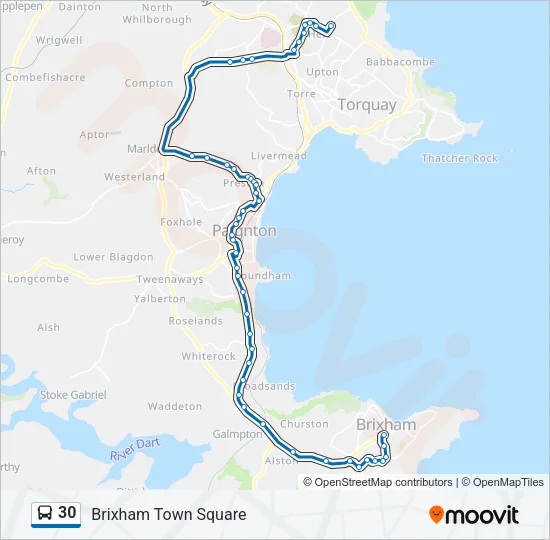 Brixham Bus Routes Map.pdf 30 Route: Schedules, Stops & Maps - Brixham Town Square (Updated)