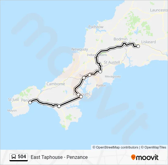 504 Route: Schedules, Stops & Maps - East Taphouse - P…