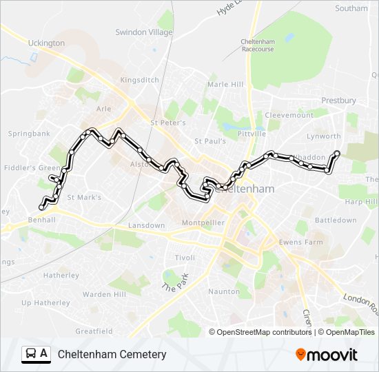A Bus Line Map