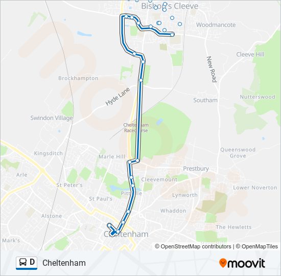 D bus Line Map