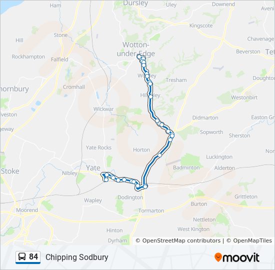 Directions To Route 29 North 84 Route: Schedules, Stops & Maps - Chipping Sodbury (Updated)