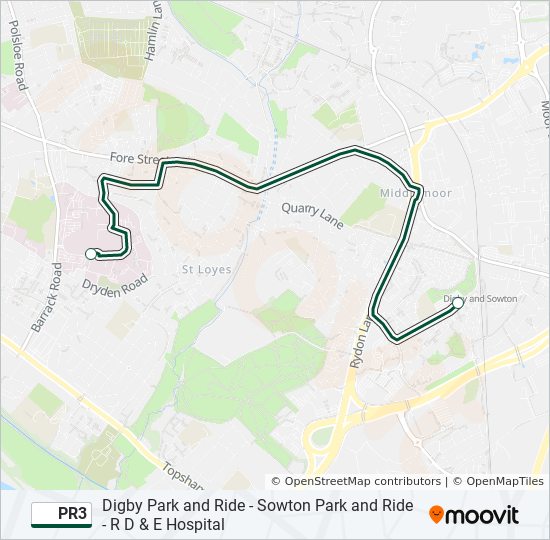 pr3 Route Schedules, Stops & Maps Digby (Updated)