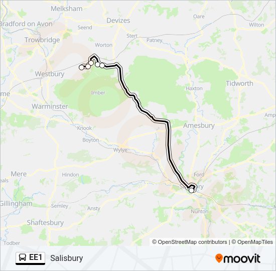 EE1  Line Map