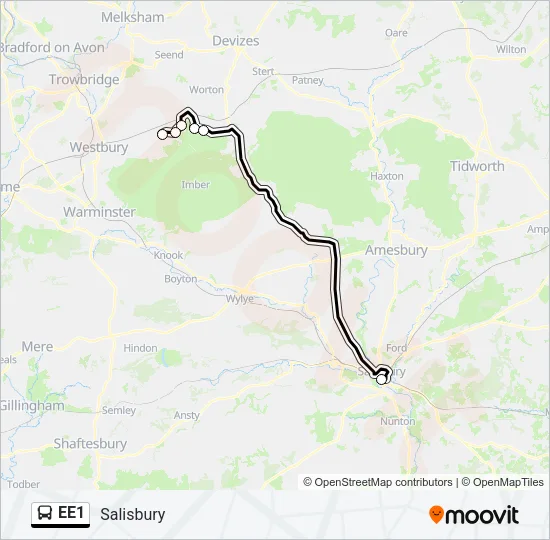 EE1  Line Map