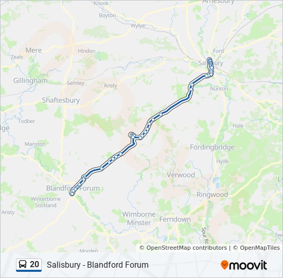 20 Route Schedules, Stops & Maps (Updated)