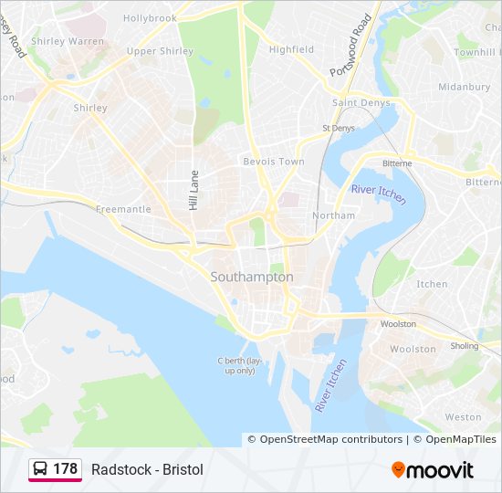 Bus 178 Route Map 178 Route: Schedules, Stops & Maps - Bristol (Updated)