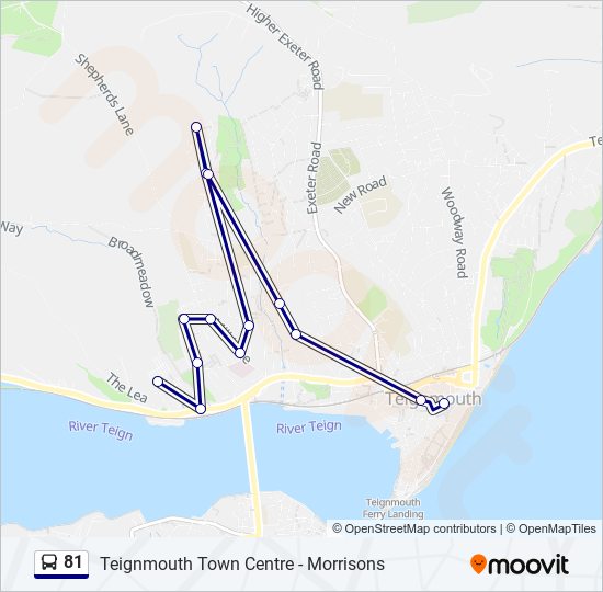 81 Route Schedules Stops Maps Teignmouth Updated 81-route-schedules-stops-maps-teignmouth-updated