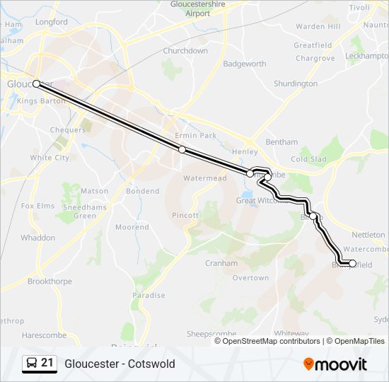 21  Line Map