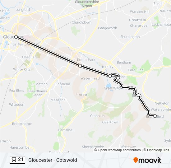 21  Line Map