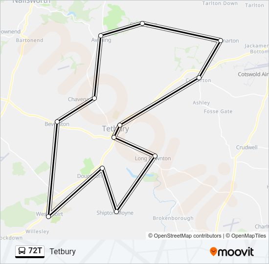 72T  Line Map