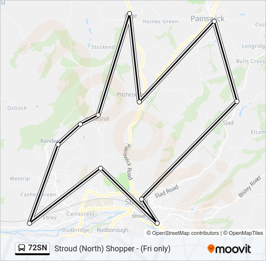 72SN  Line Map