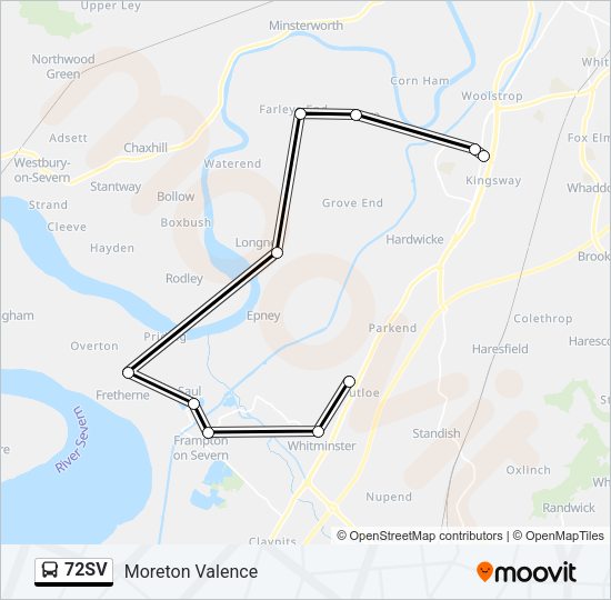 72SV  Line Map