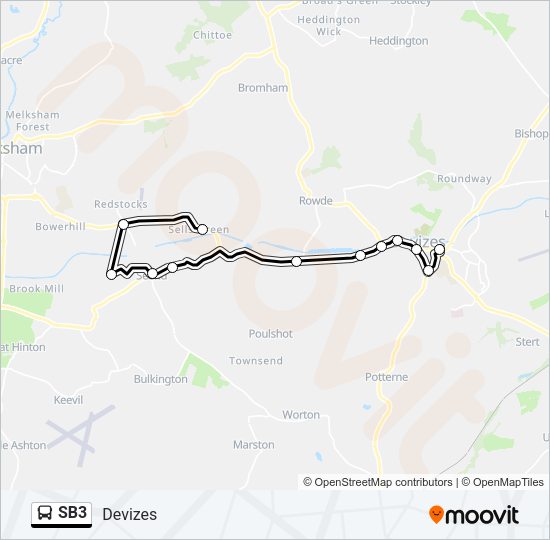 SB3  Line Map