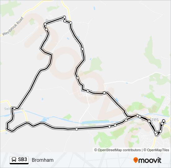 SB3  Line Map