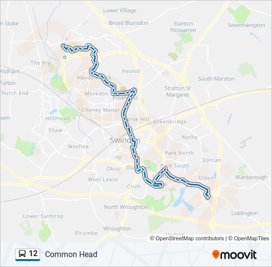 Bus 12 Route Map Xati0Ujf8Wsm4M