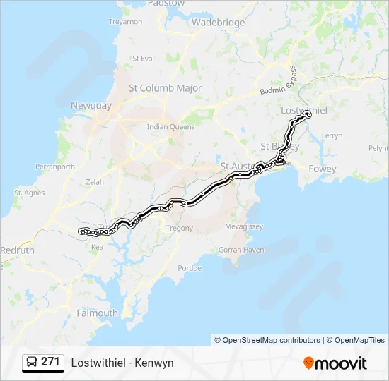 271 Route: Schedules, Stops & Maps - Looe Comm Academy (Updated)