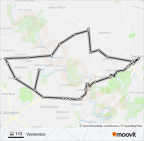 115  Line Map