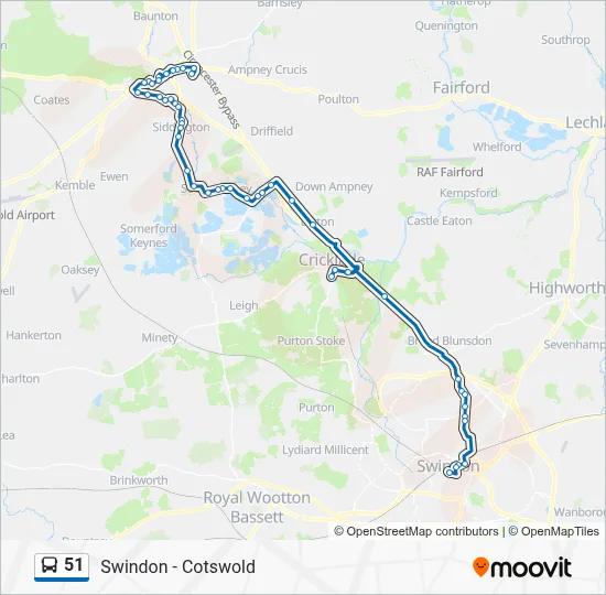 51 Route: Schedules, Stops & Maps - Fleming Way (J3) (Updated)