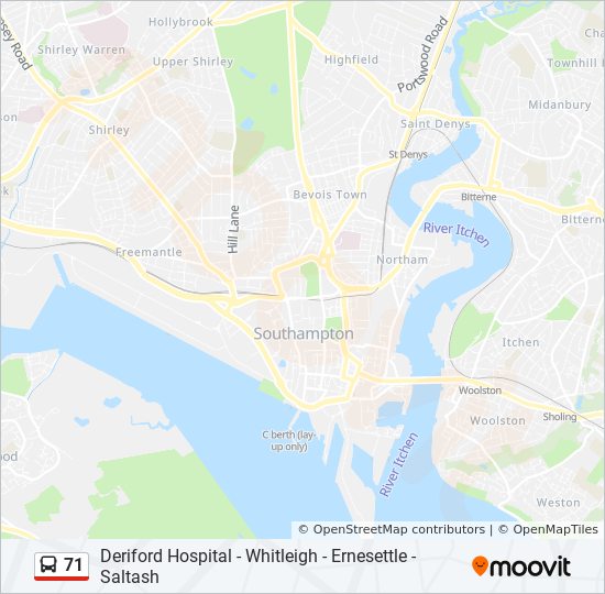 Bus 71 Route Map 71 Route: Schedules, Stops & Maps - Saltash (Updated)