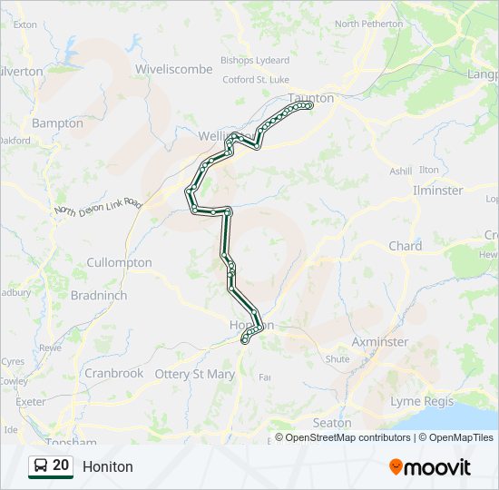 trip bus honiton