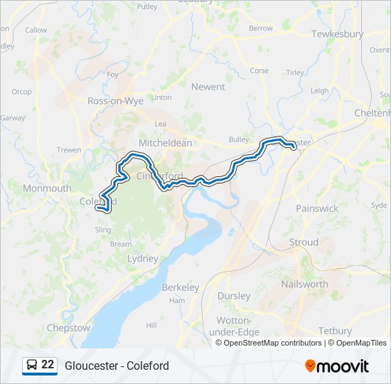 22-route-schedules-stops-maps-reading-town-centre-updated