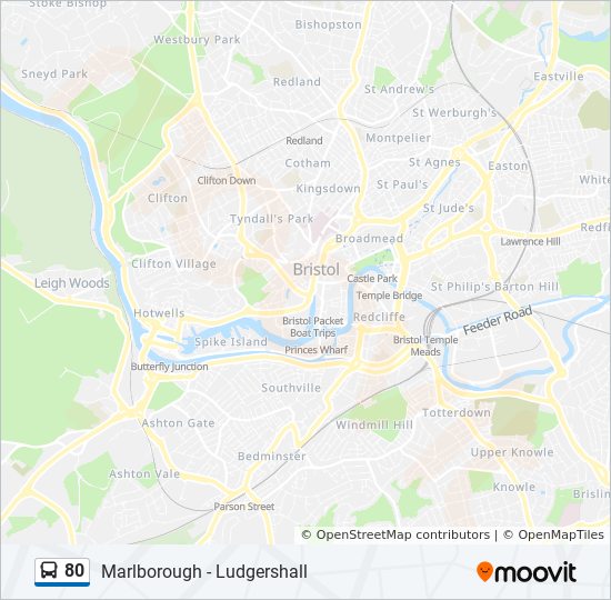 Bus 80 Route Map 80 Route: Schedules, Stops & Maps - Tidworth (Updated)