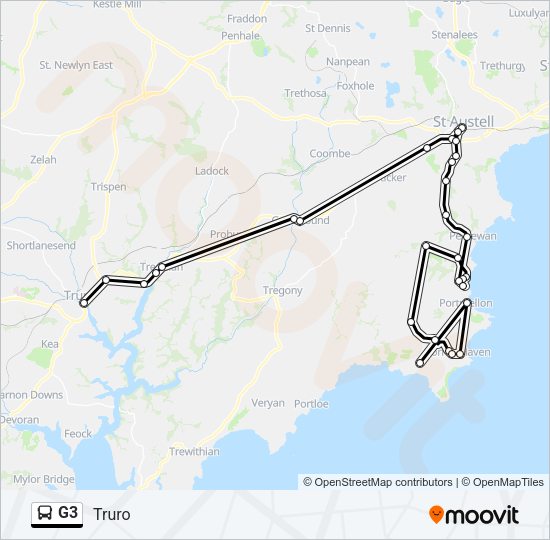 G3  Line Map