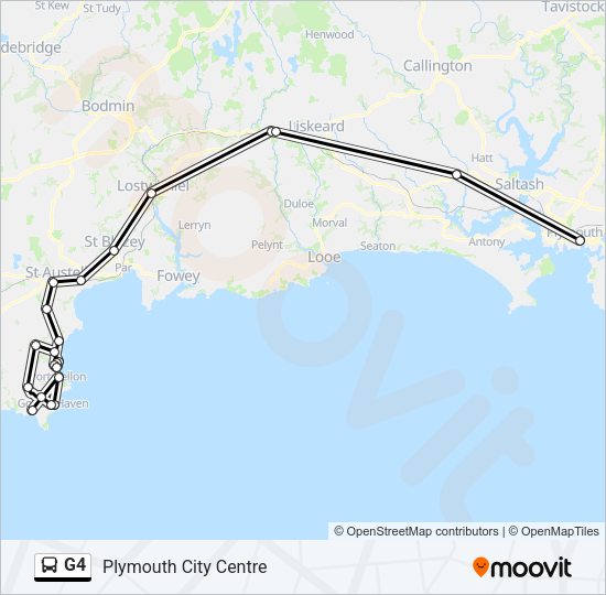 G4  Line Map