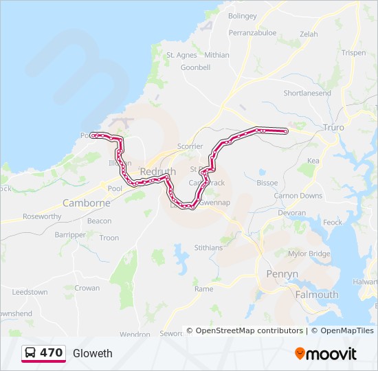 470 Bus Route Map 470 Route: Schedules, Stops & Maps - Portreath (Updated) 470 Bus Route Map 470 Route: Schedules, Stops & Maps - Portreath (Updated)