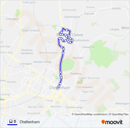 d Route Schedules, Stops & Maps
