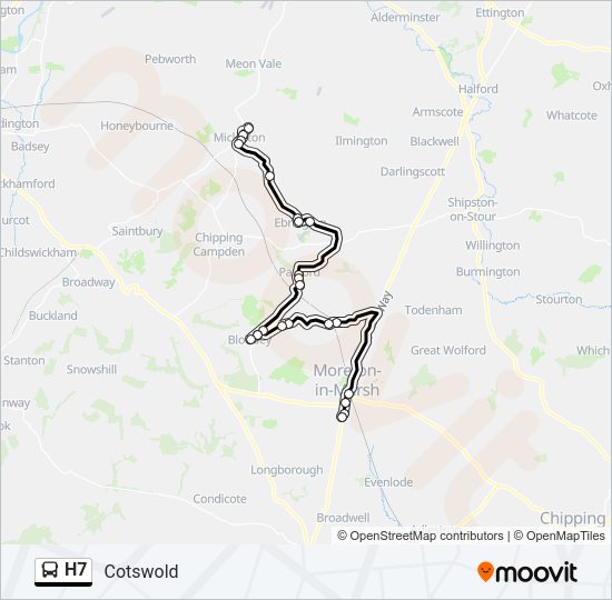 H7  Line Map