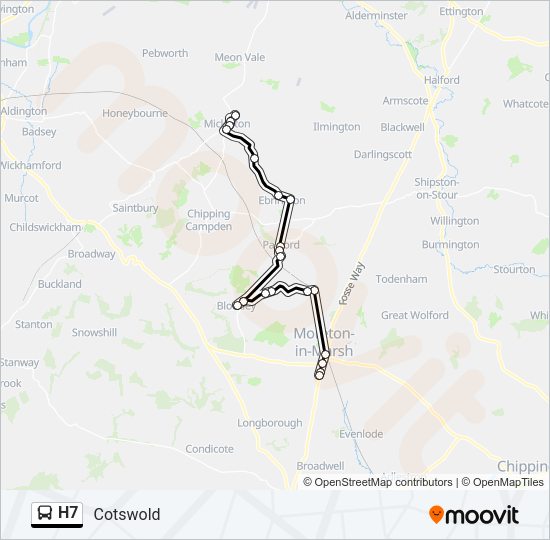 H7  Line Map