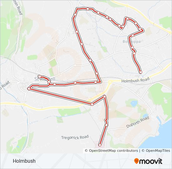 Bus 30 Route Map 30 Route: Schedules, Stops & Maps - Holmbush (Updated)