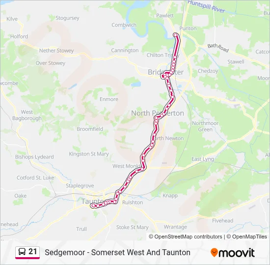 First Bus Route 21 21 Route: Schedules, Stops & Maps - Old Works Road (Updated)