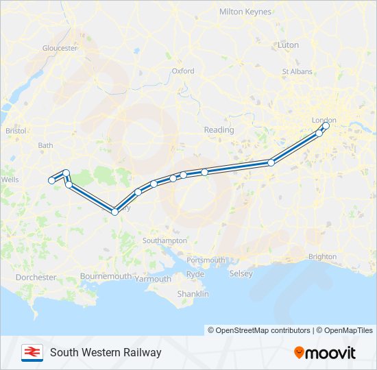 south western railway Route Schedules, Stops & Maps Frome (Updated) south western railway Route Schedules, Stops & Maps Frome (Updated)