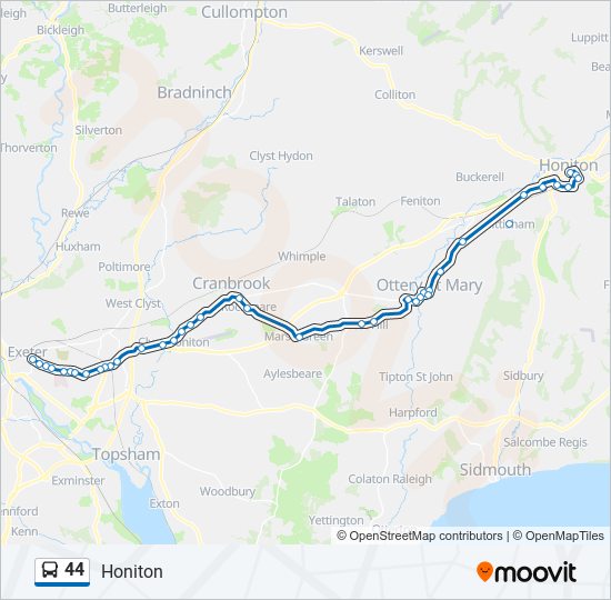 trip bus honiton