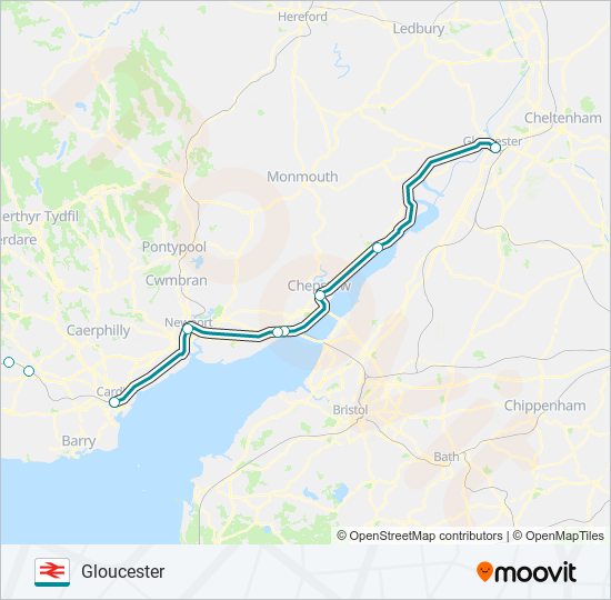 Transport For Wales Route Schedules Stops And Maps Gloucester Updated