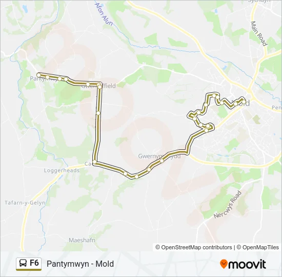 F6 Bus Line Map