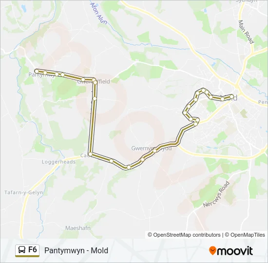 F6 Bus Line Map