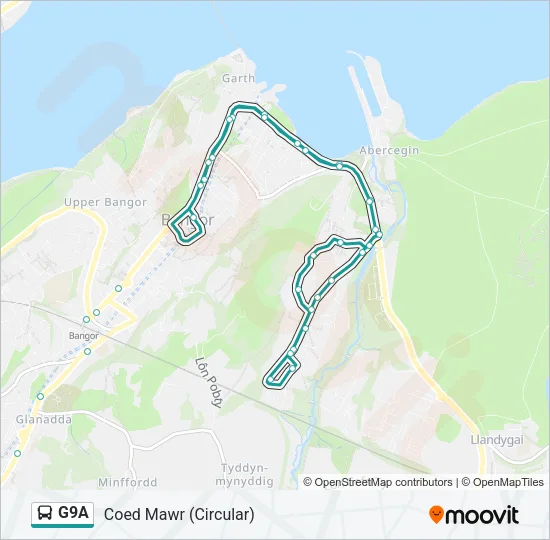 G9A Bus Line Map