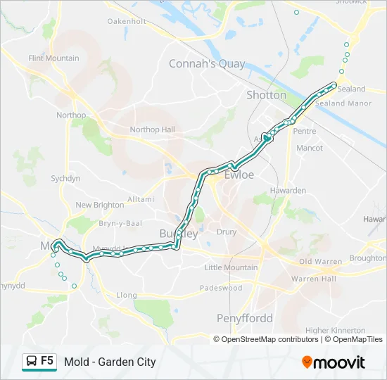 F5 Bus Line Map
