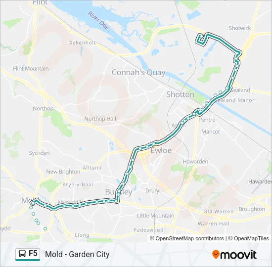 F5 Bus Line Map