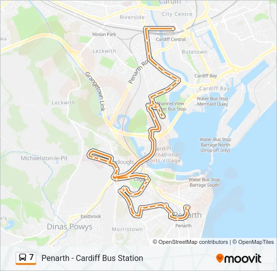 7 Route Schedules Stops Maps Cardiff Bus Station Updated 7-route-schedules-stops-maps-cardiff-bus-station-updated
