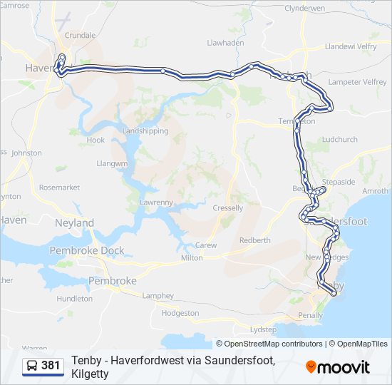 381 Route: Schedules, Stops | London Bus Routes – LGYC
