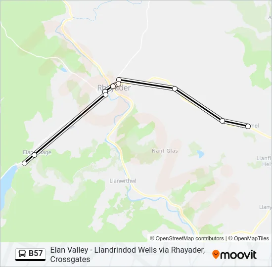 B57  Line Map