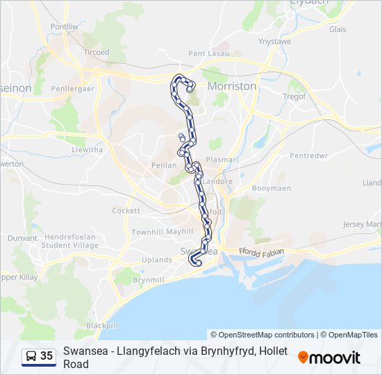swansea bus journey planner