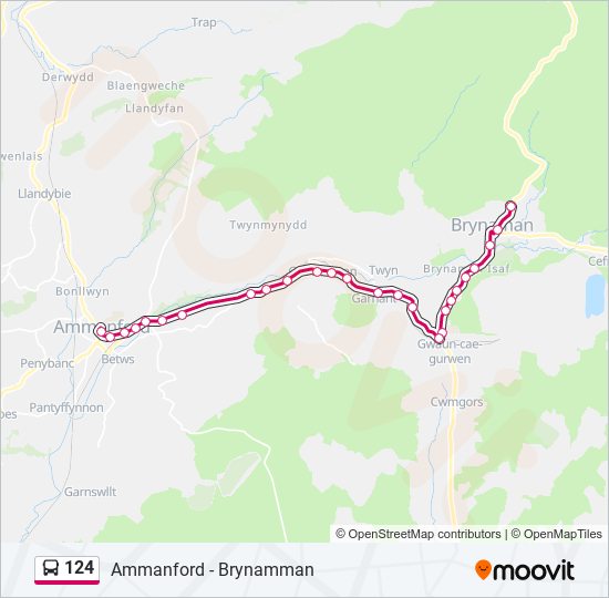 124 Route Schedules Stops Maps Ammanford Updated 124-route-schedules-stops-maps-graben-neudorf-updated