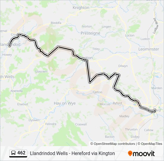 462 Route: Schedules, Stops & Maps - Hereford (Updated)