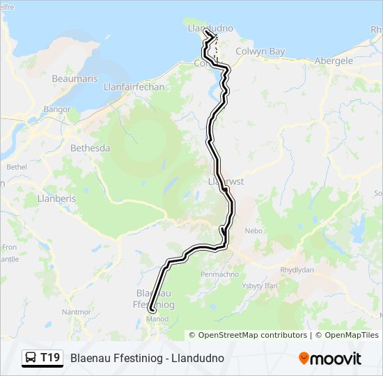 bus from llanrwst to llandudno