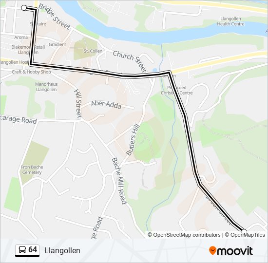64 bus Line Map